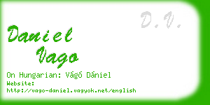 daniel vago business card