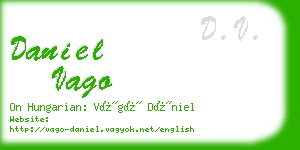 daniel vago business card